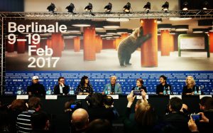 Berlinale's internation jury in press conference