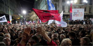Syriza demo