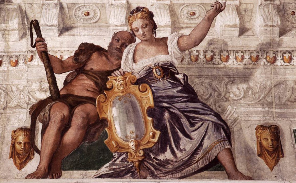 "Prudence and Manly Virtue" (1561), a painting by Paolo Veronese