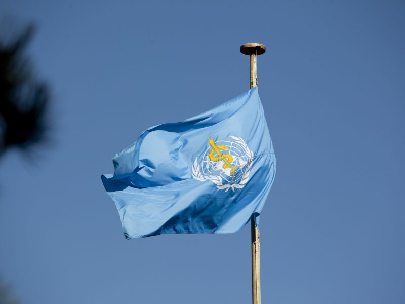 World Health Organisation Flag